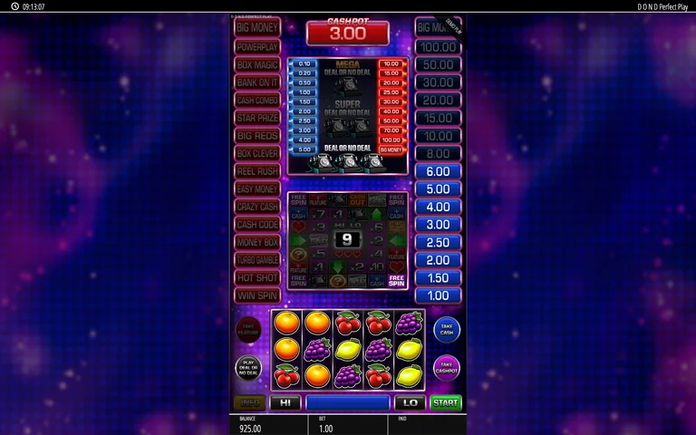 Deal or No Deal scatter symbols
